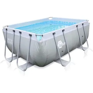 Famanu Stahlrahmen Aufstellpool - Runde, Rechteckige und Quadratische Modelle 70-122 cm hoch