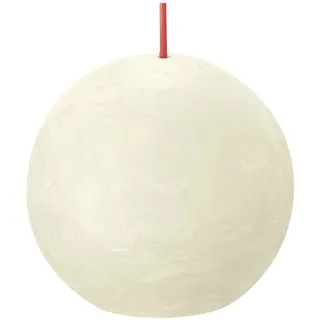 Bolsius Rustik Kugelkerze 7,6 cm beige