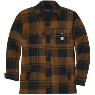CARHARTT Flanellhemd Braun XL