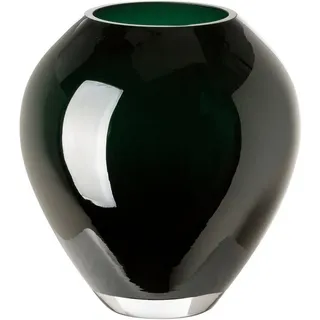Fink Tischvase LIVIA (1 St), aus durchgefärbt Glas, mundgeblasen, Höhe ca. 18 cm grün