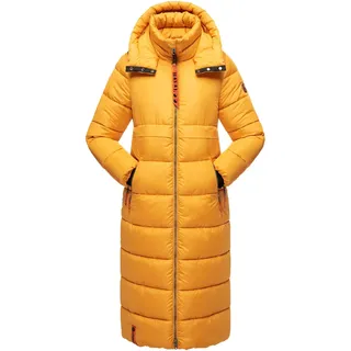 Navahoo Steppmantel "Kristallblume", Damen, Gr. XS (34), gelb, Obermaterial: 100% Polyester. Futter: 100% Polyester. Wattierung: 100% Polyester, lässig geschnitten ca.
