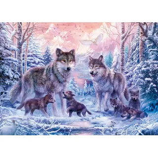 Ravensburger Erwachsenenpuzzle 1000 Teile - Arktische Wölfe