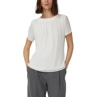 s.Oliver Kurzarmbluse beige 46