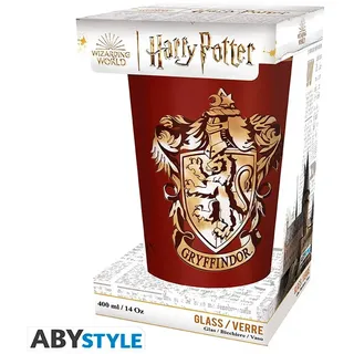 ABYstyle Glas 0,4 l Gryffindor