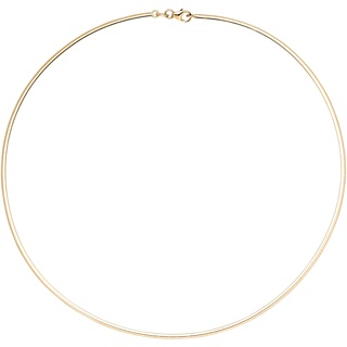 Halsreif JOBO Halsketten Gr. Gelbgold 333, Länge: 42 cm, goldfarben (gelbgold 333) Damen Halsketten