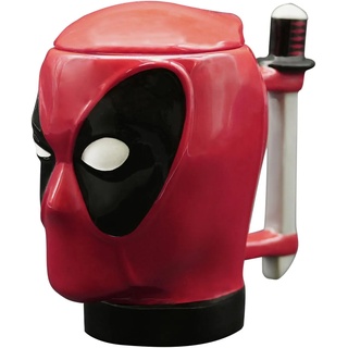 Deadpool - Marvel Tasse - Deadpool 3D Tasse - multicolor  - Lizenzierter Fanartikel - Standard