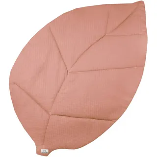 Krabbeldecke Blatt Waffelpiqué, Julius Zöllner, Made in Germany braun