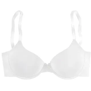 LASCANA Ela - perfect basic Schalen-BH Weiß 75B