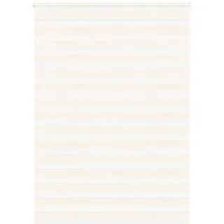 vidaXL Doppelrollo Zebrarollo 155 x 200 cm Marmorbeige