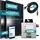 Black Frame 900/800W mit 800W Beny Micro Wechselrichter 2 x 450 W