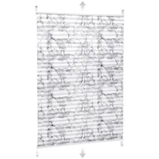 Sekey Plissee Plissee ohne Bohren Lichtschutz Rollo Klemmfix für Fenster & Tür braun 80 cm x 200 cm
