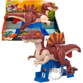 Mattel Imaginext Jurassic World Rebirth Sprinting Spinosaurus Figur 23 cm Mehrfarbig