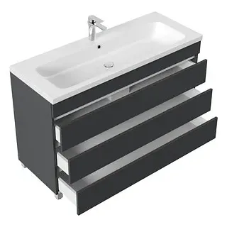 Posseik Fellini Waschbecken 120 x 46 cm