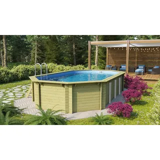 Karibu Pool Modell 5 Classic 700 x 400 cm inkl. gratis Pool-Pflegeset