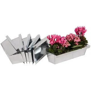 UNUS GARDEN Blumenkasten Blumenkasten mit Kante für Paletten (6 St), Pflanzgefäße für Europaletten, Garten oder Balkon
