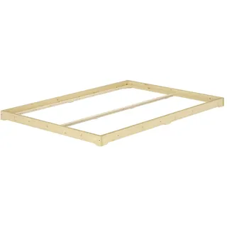 Erst-Holz Futonbett 140 x 200 cm Braun