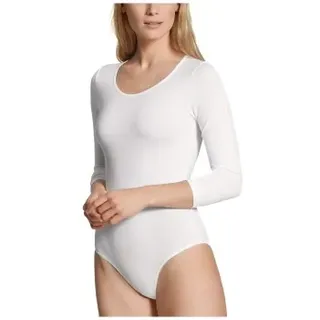 Calida Natural Comfort Bodysuit Weiß Baumwolle Large Damen