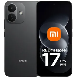 Xiaomi Redmi Note 17 Pro 5G 6 GB RAM 256 GB Black