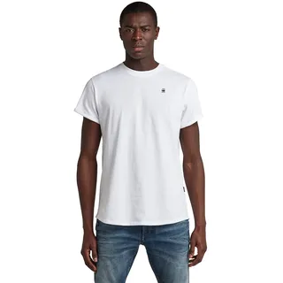 G-Star Lash Ribbed Kurzarm-T-Shirt White S