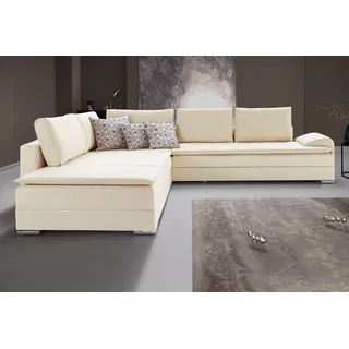 INOSIGN Ecksofa »Night & Day L-Form mit Dauer-Schlaffunktion mit Armlehne«, 6380334563803345, beige