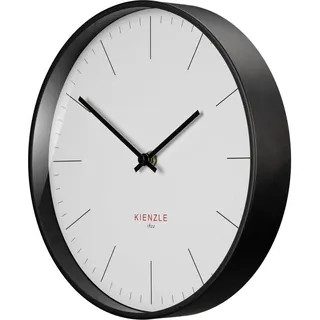 KIENZLE Modern 25,0 cm DCF Funkwanduhr weiß