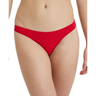ARENA Damen Team-Badehose Solid Bikinihose, Red-White, 36