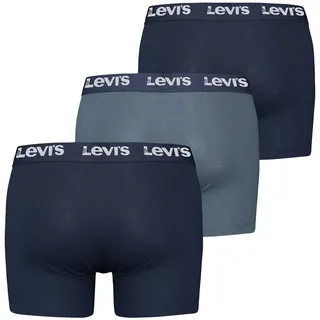 Levi's Repeat Logo Boxer Brief Multi Blau XXL 3er Pack