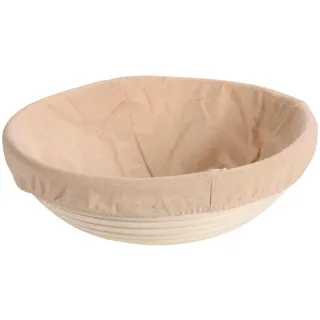 KESPER Gärkorb, Creme, Holz, Rattan, rund, 25.0x8.0x25.0 cm, Backen, Backhelfer, Sonstige Backhelfer