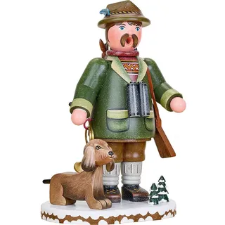 Hubrig Volkskunst GmbH Räuchermännchen Winterkinder Weidmannsheil - 20 cm