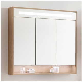 FACKELMANN Badezimmerspiegelschrank Natura LED Spiegelschrank