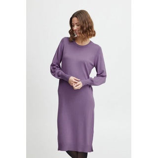 Fransa Blusenkleid FRBLUME DR 4 - 20611718 Midi-Strickkleid mit geschlitztem Saum in Lila XL