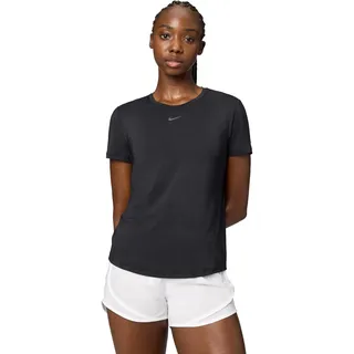 Nike One Classic Dri-FIT kurzarm Fitness-Trainingsshirt Damen 010 black/black XS