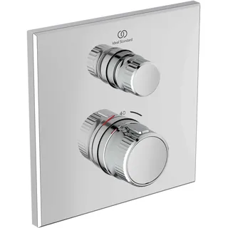 Ideal Standard CeraTherm Navigo Brausethermostat Unterputz eckig für 1 Verbraucher Chrom A7301AA