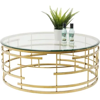 Kare Jupiter Glas gold 100 x 40 x 100 cm