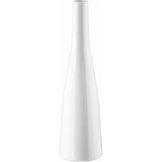 Vase Plancio aus Porzellan in Weiß