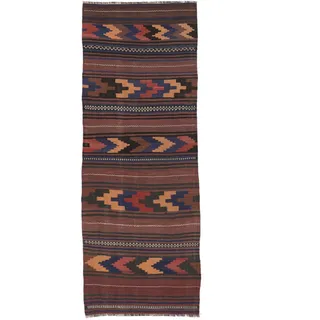 Afghan Vintage Kelim Teppich 144x313