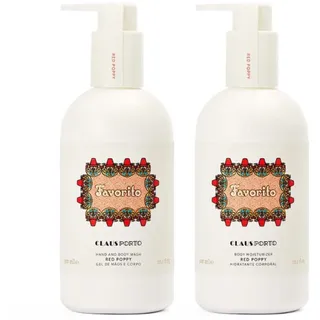 Claus Porto Favorito Red Poppy Duo Set Body Care 1 St