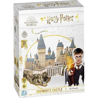 HARRY POTTER 3D-Puzzle Schloss von Hogwarts Original 197 Teile 4D CItyscape