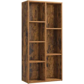 VASAGLE Bücherregal 50 x 106 x 24 cm Braun