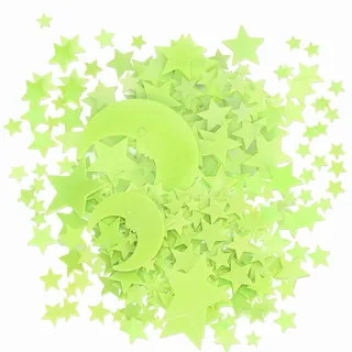 36 Stück Leuchtsterne Kinderzimmer Selbstklebend - Sternenhimmel Wandtattoo für Babyzimmer & Kinderzimmer Deko, Nachtleuchtende Sterne Wandsticker Leuchten im Dunkeln für Decke