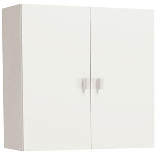 HOGAR24 ES | Hochschrank für Küche | 2 Türen | Weiß | Maße: 60 x 60 x 27 cm