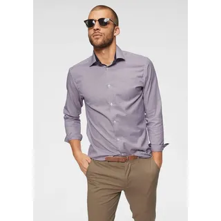 SELECTED HOMME Langarmhemd SLHSLIMNEW-MARK blau|bunt|rot L