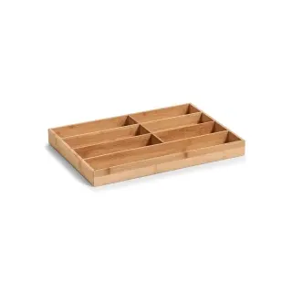 Zeller Bamboo Besteckkasten 44 x 30,6 x 4,3 cm