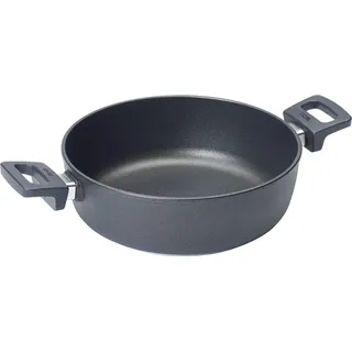 Woll Titanium NOWO 826N Kochtopf, Gusseisen/Gussaluminium, 26 cm Durchmesser, Antihaftbeschichtung - Schwarz