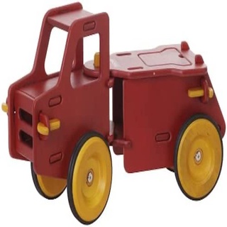 Moover MOOV-r-007 Junior Truck-lenkbarer Holz Kinderrutscher, Rot