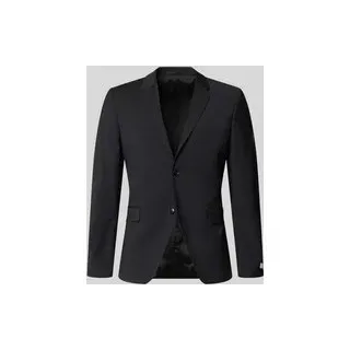 Slim Fit 2-Knopf-Sakko mit Pattentaschen Modell 'JAMIE', Black, 54
