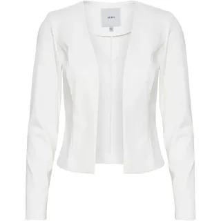 ICHI IHKATE SHORT BL Damen Blazer Kurzblazer Jacke Kurzblazer mit Stretch, Größe:XS, Farbe:Cloud Dancer (114201)
