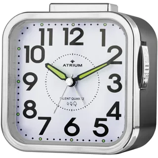 Seniorenwecker extra deutlich Analog Quarz ohne Ticken große Zahlen extra lau...