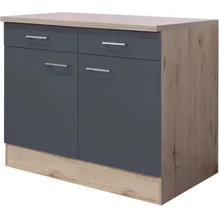 Flex-Well Unterschrank Morena 100 x 60 x 85 cm Grau