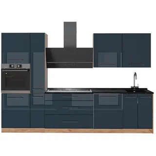 Vicco Küchenzeile Fame-Line 310 cm Dunkelblau